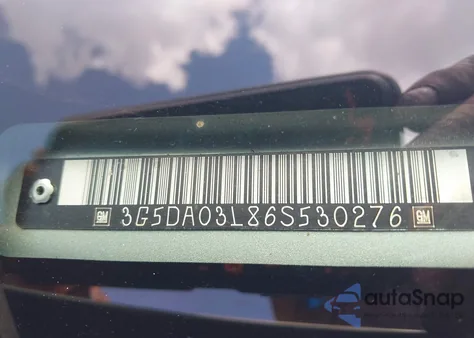 2006 Buick Rendezvous Cx z USA, uszkodzony, nr VIN 3G5DA03L86S530276